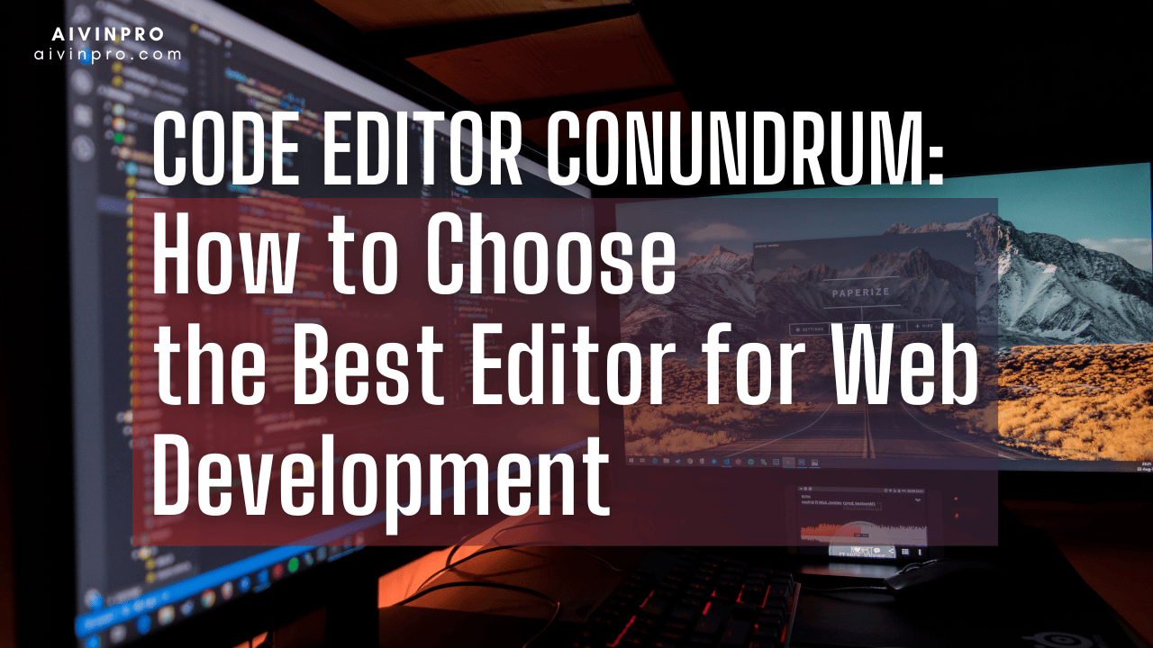 best code editor for web development.