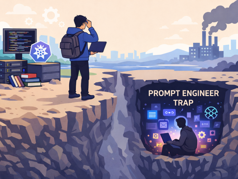 Developer avoiding the Prompt Engineer Trap